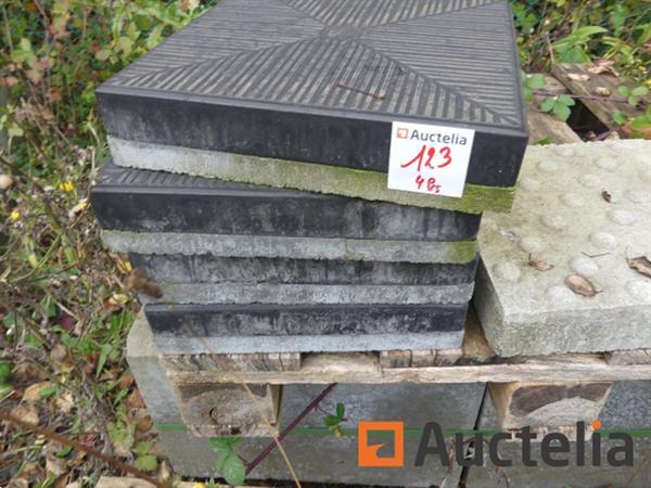 Grote foto 8904 123 4 rubberen tegels 30cm x 30cm x 6cm doe het zelf en verbouw onderdelen en accessoires