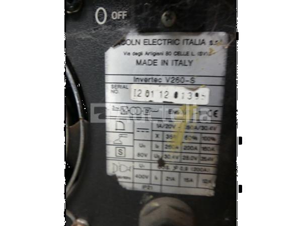 Grote foto lincoln elektrische invertec v 260s lasapparaat doe het zelf en verbouw ijzerwaren en bevestigingsmiddelen