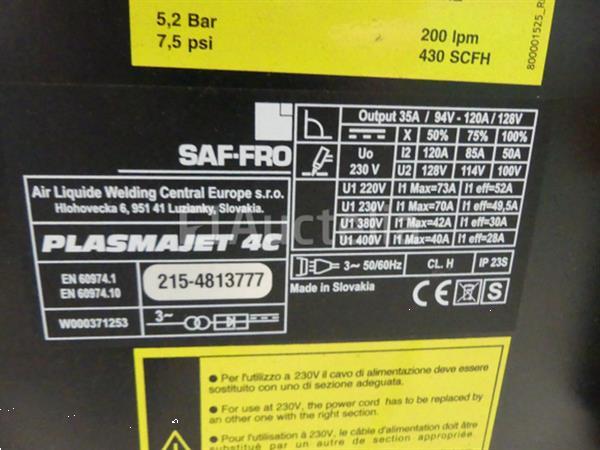 Grote foto saf plasmasnijmachine plamajet 4c doe het zelf en verbouw ijzerwaren en bevestigingsmiddelen