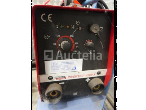 Grote foto lincoln elektrische invertec v 260s lasapparaat doe het zelf en verbouw ijzerwaren en bevestigingsmiddelen