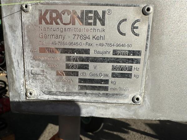 Grote foto kronen kuj v snijmachine agrarisch tuinbouw