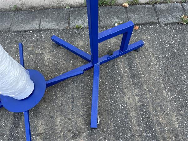 Grote foto foliewikkelaar multifunctionele dispenser voor het afrollen van topvellen of afdekvellen agrarisch tuinbouw