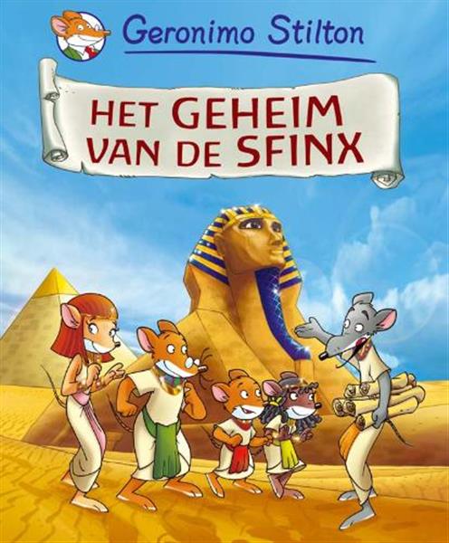Grote foto een reis door de tijd 2 het geheim van de sfinx geronimo stilton boeken stripboeken