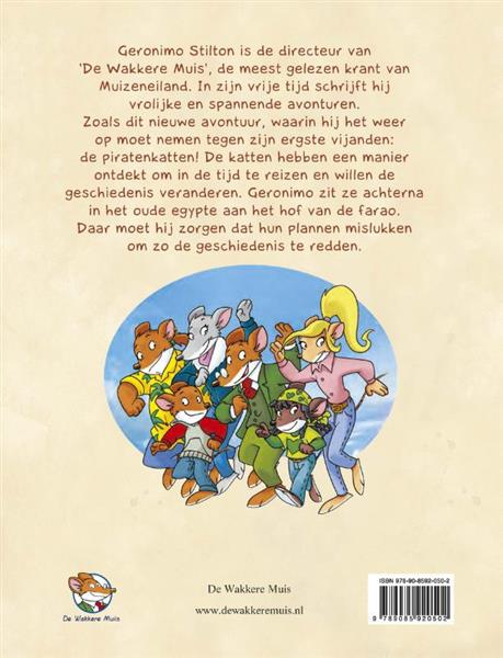 Grote foto een reis door de tijd 2 het geheim van de sfinx geronimo stilton boeken stripboeken
