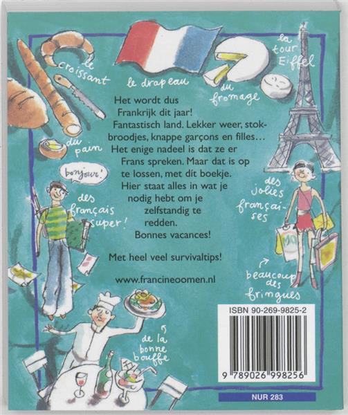 Grote foto hoe overleef ik mijn vakantie in frankrijk boeken jeugd 13 jaar en ouder