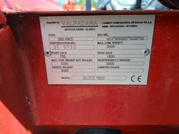 Grote foto valpadana blitz 550 compacttractor agrarisch tractoren