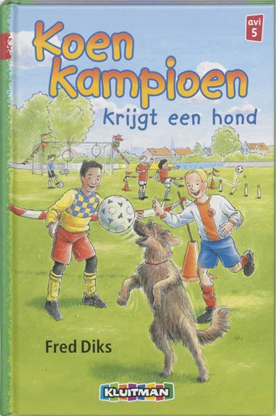Grote foto koen kampioen krijgt een hond klavertje drie serie boeken jeugd 13 jaar en ouder