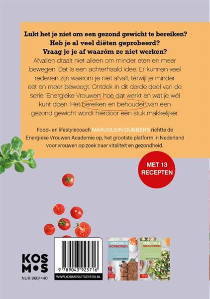 Grote foto voeding gezond gewicht energieke vrouwen 3 boeken gezondheid en voeding