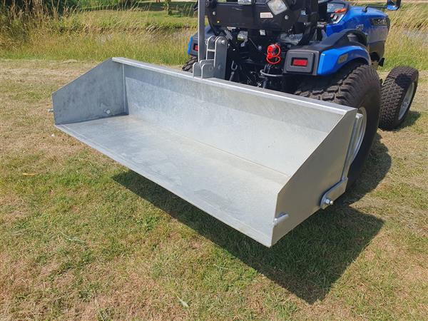 Grote foto kraffter transport grondbak 1.00 1.80m gegalvaniseerd agrarisch mechanisatie
