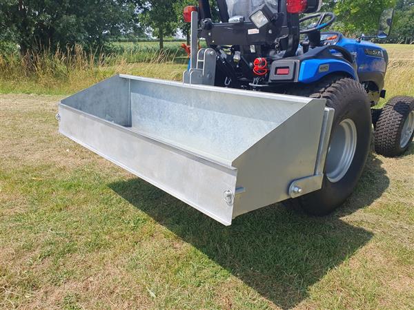 Grote foto kraffter transport grondbak 1.00 1.80m gegalvaniseerd agrarisch mechanisatie