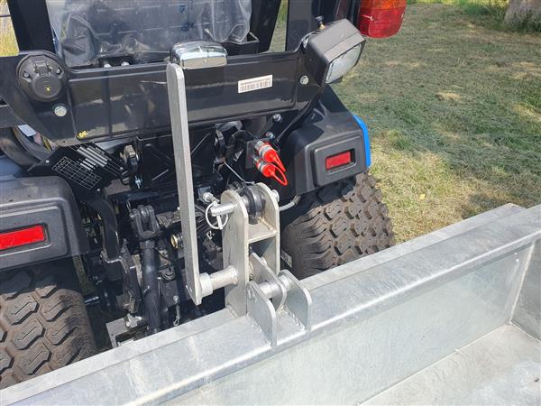 Grote foto kraffter transport grondbak 1.00 1.80m gegalvaniseerd agrarisch mechanisatie