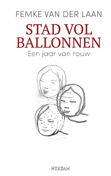 Grote foto stad vol ballonnen boeken literatuur