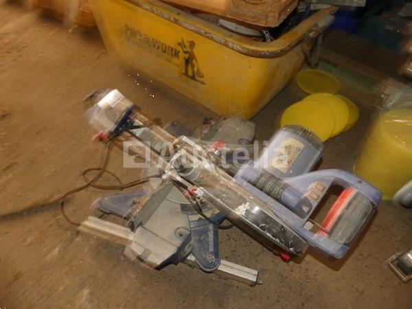 Grote foto metabo kgs254 opklapbare tafel radiaalzaag doe het zelf en verbouw gereedschappen en machines