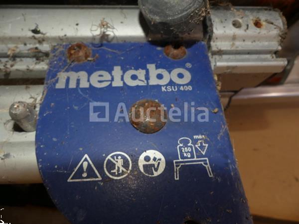 Grote foto metabo kgs254 opklapbare tafel radiaalzaag doe het zelf en verbouw gereedschappen en machines
