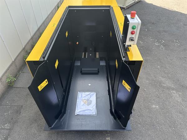Grote foto devette ontstapelaar voor deense karren incl. compressor agrarisch tuinbouw