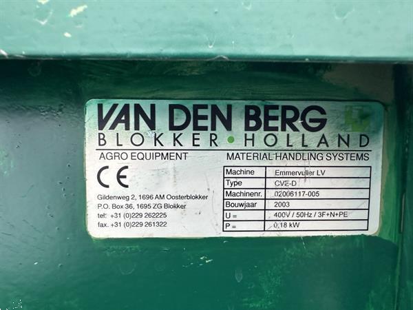 Grote foto bercomex cve emmervulmachine met doseersysteem agrarisch tuinbouw