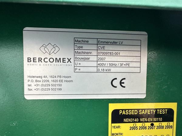 Grote foto bercomex cve emmervulmachine agrarisch tuinbouw