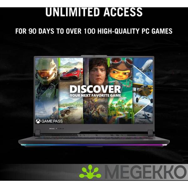 Grote foto asus rog strix g17 g713pi hx130w 17.3 amd ryzen 9 rtx 4070 gaming laptop computers en software overige computers en software
