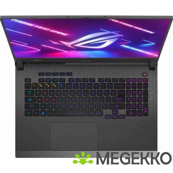 Grote foto asus rog strix g17 g713pi hx130w 17.3 amd ryzen 9 rtx 4070 gaming laptop computers en software overige computers en software