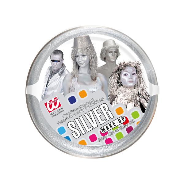 Grote foto make up in bakje 25gr zilver verzamelen overige verzamelingen
