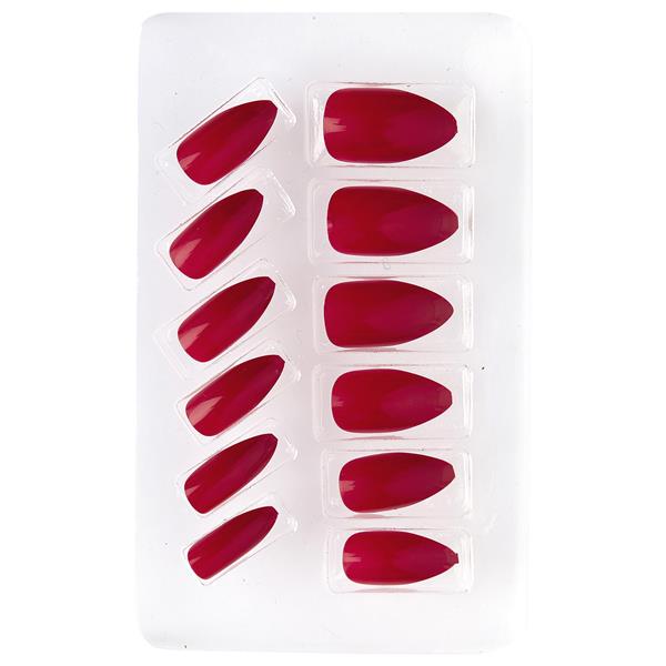 Grote foto nagels stiletto bordeaux rood verzamelen overige verzamelingen