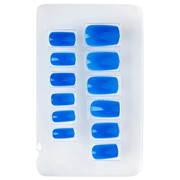 Grote foto nagels airbrush neon blauw verzamelen overige verzamelingen
