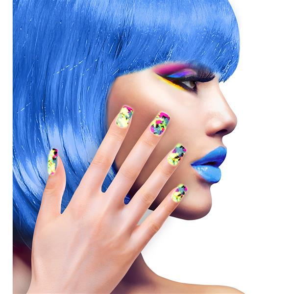 Grote foto nagels lapwerk neon verzamelen overige verzamelingen