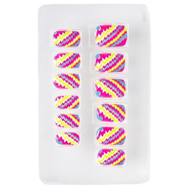 Grote foto nagels streepjes neon verzamelen overige verzamelingen