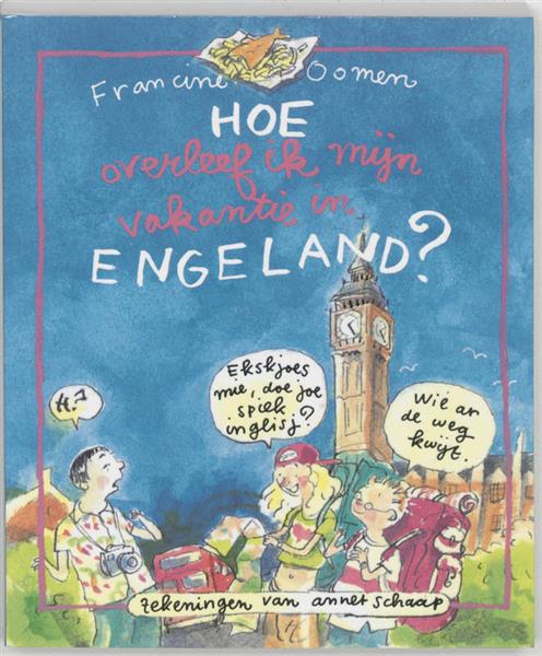 Grote foto hoe overleef ik mijn vakantie in engeland boeken jeugd 13 jaar en ouder
