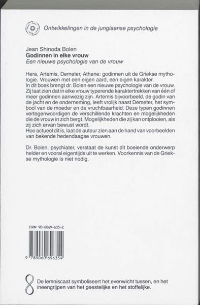 Grote foto godinnen in elke vrouw ontwikkelingen in de jungiaanse psychologie boeken psychologie