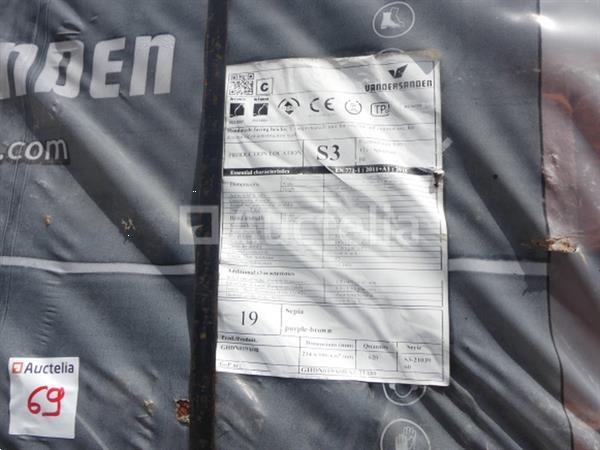 Grote foto vandersanden sepia paarsbruine gevelstenen doe het zelf en verbouw onderdelen en accessoires