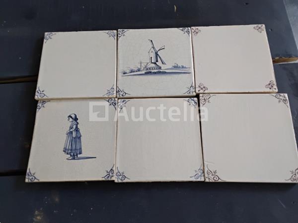 Grote foto liquidatie van oude materialen voorraad 6 partijen keramiek doe het zelf en verbouw onderdelen en accessoires