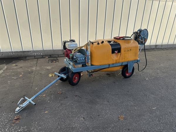 Grote foto empas 37 55 600b met haspel en honda motor agrarisch onkruidbestrijding