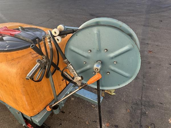 Grote foto empas 37 55 600b met haspel en honda motor agrarisch onkruidbestrijding