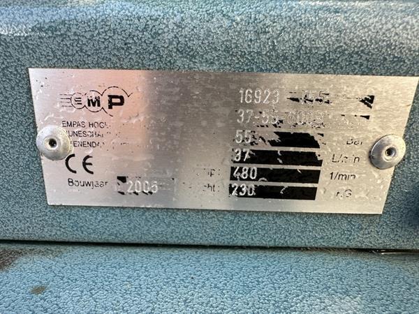 Grote foto empas 37 55 600b met haspel en honda motor agrarisch onkruidbestrijding