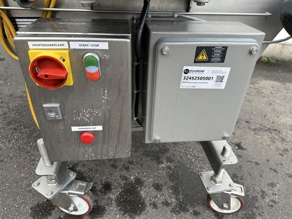 Grote foto mettler safeline metaaldetector agrarisch tuinbouw