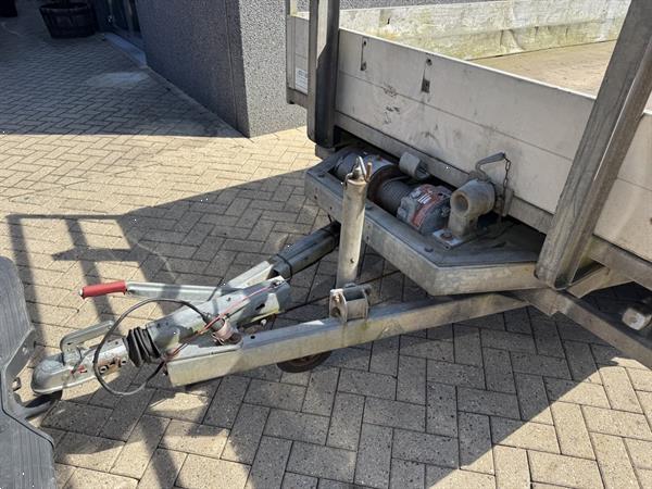 Grote foto hotrarijs kp 25 aanhanger elektrische kipper afzetsysteem met lier 2 bakken 2002 agrarisch aanhangwagens