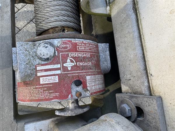 Grote foto hotrarijs kp 25 aanhanger elektrische kipper afzetsysteem met lier 2 bakken 2002 agrarisch aanhangwagens