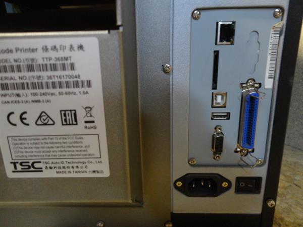 Grote foto tsc ttp 368mt 300dpi barcode label printer usb network computers en software printers