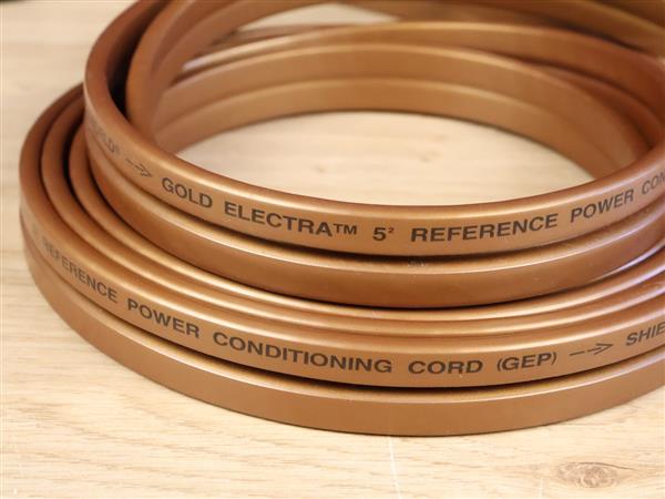 Grote foto wireworld gold electra 5.2 pure silver highend audio power cable 2 0 metre 2 available audio tv en foto onderdelen en accessoires