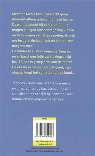 Grote foto groep acht aan de macht boeken jeugd 13 jaar en ouder