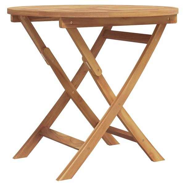 Grote foto vidaxl 3 delige inklapbare tuin bistro set massief hout acacia tuin en terras tuinmeubelen