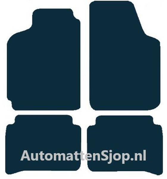 Grote foto opruiming luxe velours zwart automatten toyota celica t16 1986 1989 auto onderdelen overige auto onderdelen