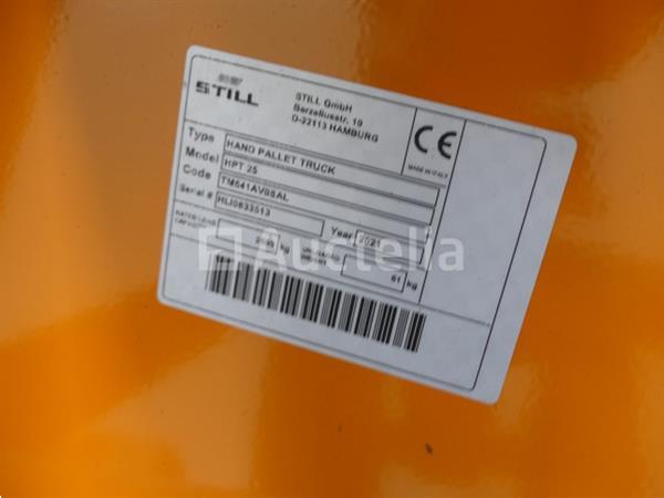 Grote foto nog steeds hpt25 handpallettruck doe het zelf en verbouw hefwerktuigen