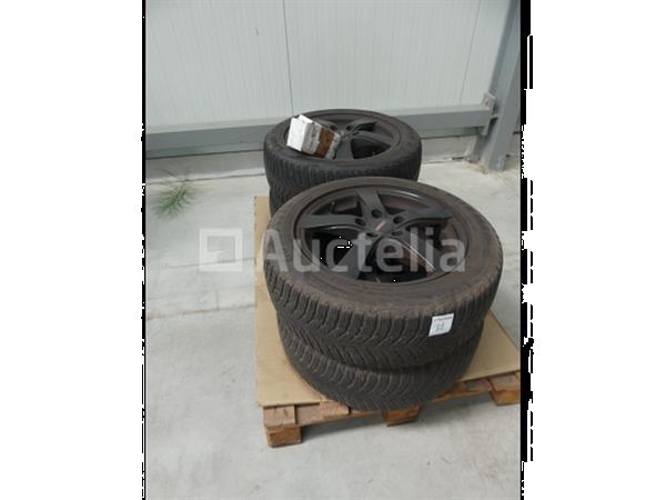 Grote foto 4 banden op velgen voor ford goodyear 205 55r16 91t winter agrarisch wielen