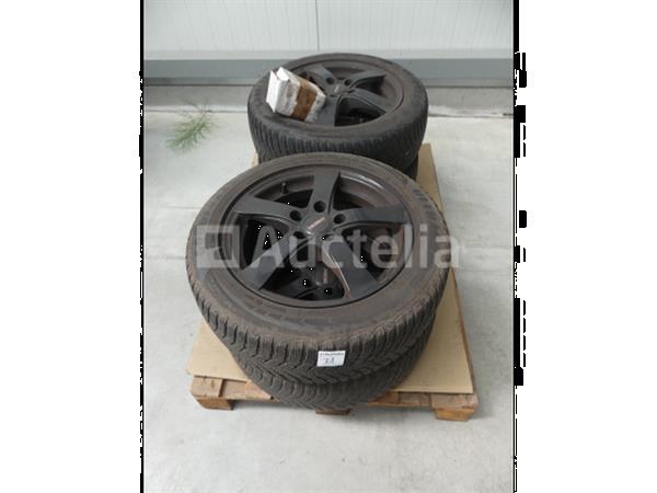 Grote foto 4 banden op velgen voor ford goodyear 205 55r16 91t winter agrarisch wielen