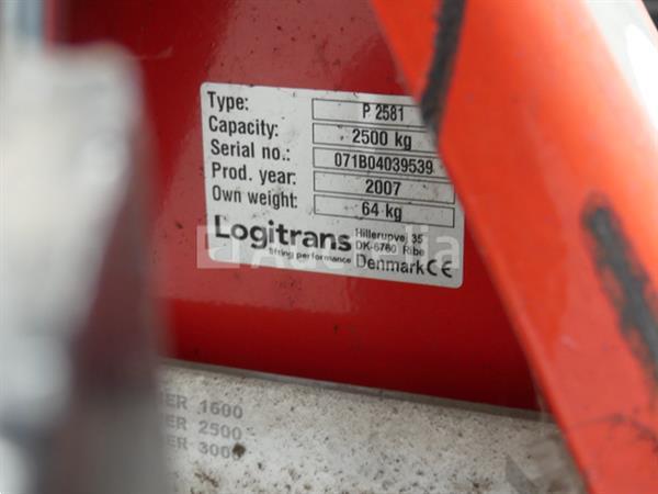 Grote foto handmatige pallettruck logitrans p2582 doe het zelf en verbouw hefwerktuigen