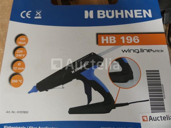Grote foto buhnen hb196 elektrisch lijmpistool doe het zelf en verbouw gereedschappen en machines