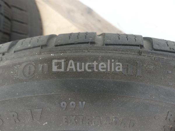Grote foto 4 banden op velgen voor audi mercedes continental 245 45r17 99v winter agrarisch wielen