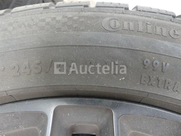 Grote foto 4 banden op velgen voor audi mercedes continental 245 45r17 99v winter agrarisch wielen